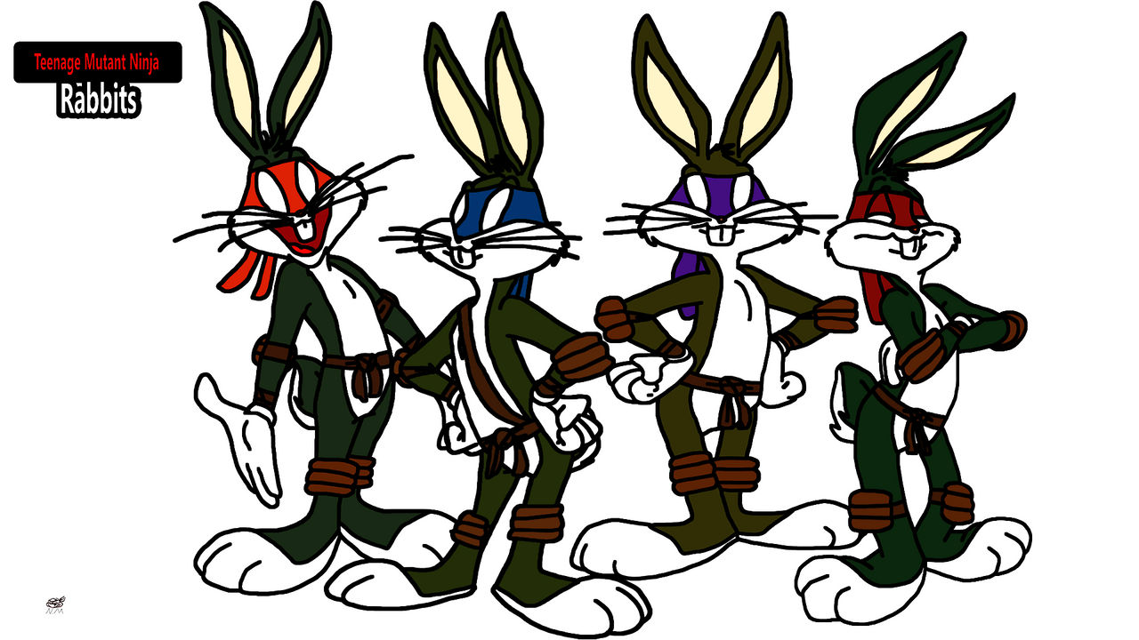 Teenage Mutant Ninja Rabbits by Niklasm15 on DeviantArt
