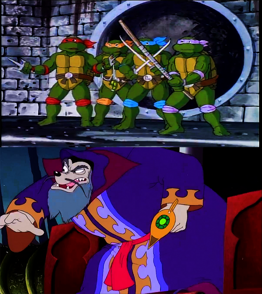Merlock Turtles vs Merlock by Niklasm15 on DeviantArt