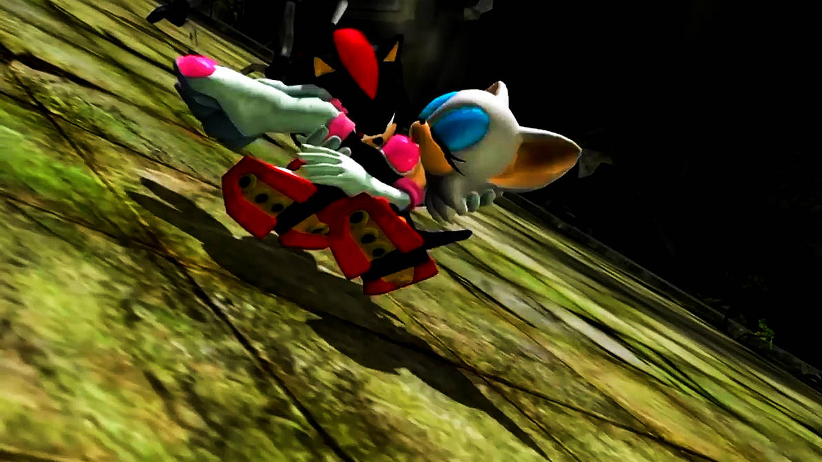 Shadow saves Rouge's life (Sonic 2006) by Niklasm15 on DeviantArt