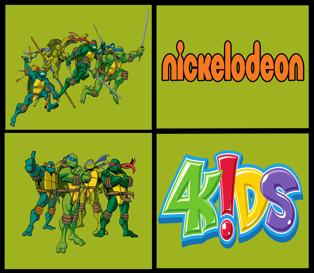 03 Turtles Prefers 4Kids over Nickelodeon by Niklasm15 on DeviantArt
