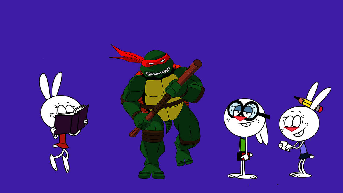 Loud Rabbits Characters Mirage Donnie and Loud Rabbits by Niklasm15 on DeviantArt