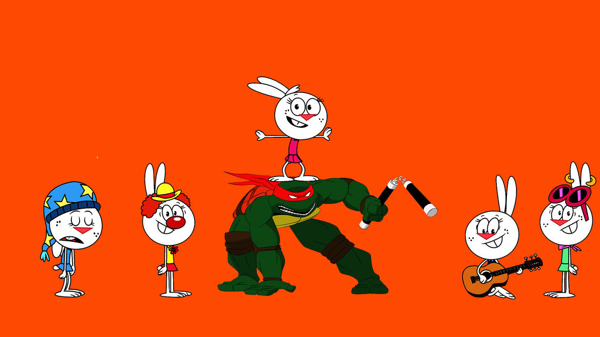 Loud Rabbits Characters Mirage Mikey and Loud Rabbits by Niklasm15 on DeviantArt