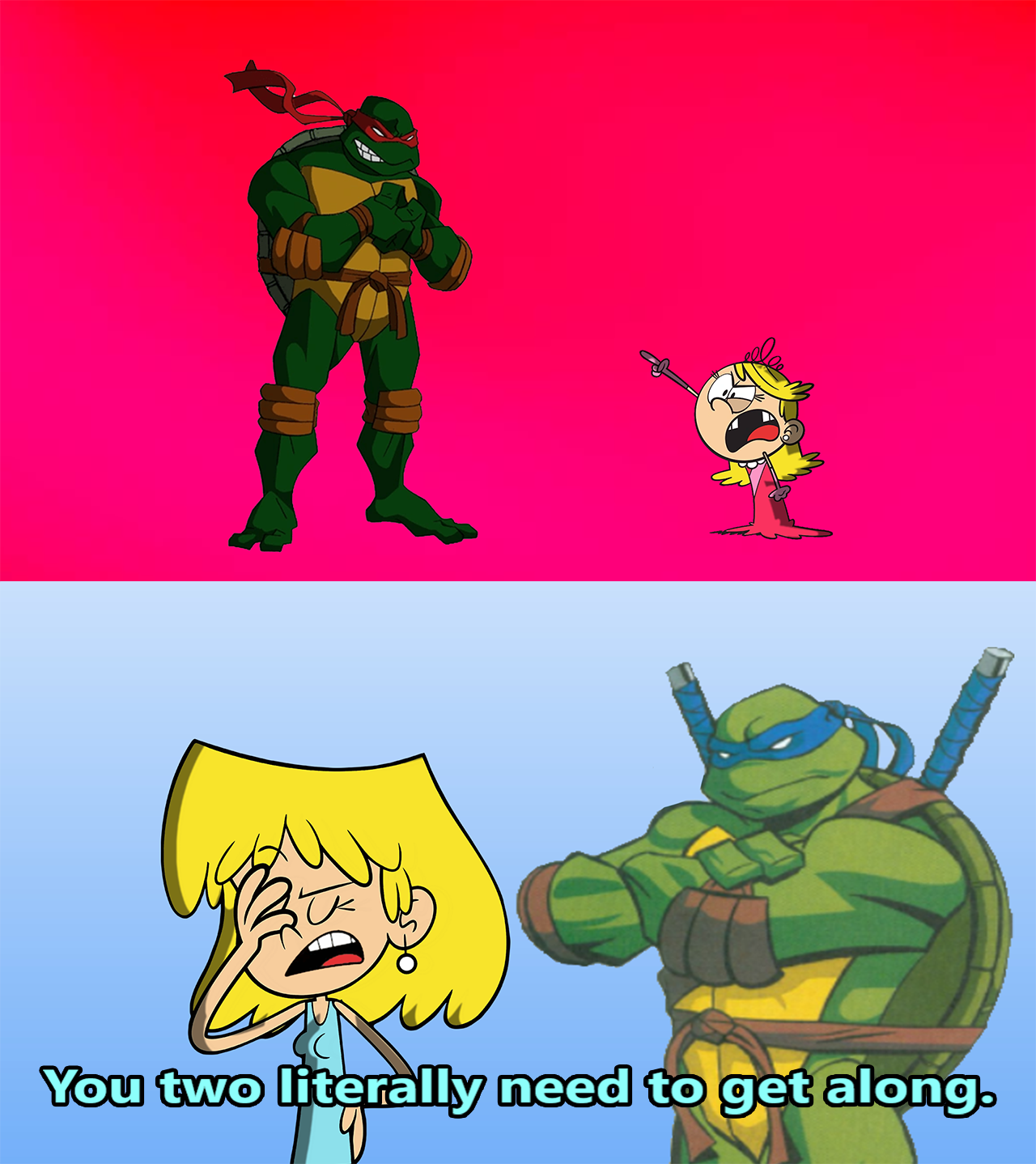 4Kids's TLH/TMNT: Raph and Lola Arguing by Niklasm15 on DeviantArt