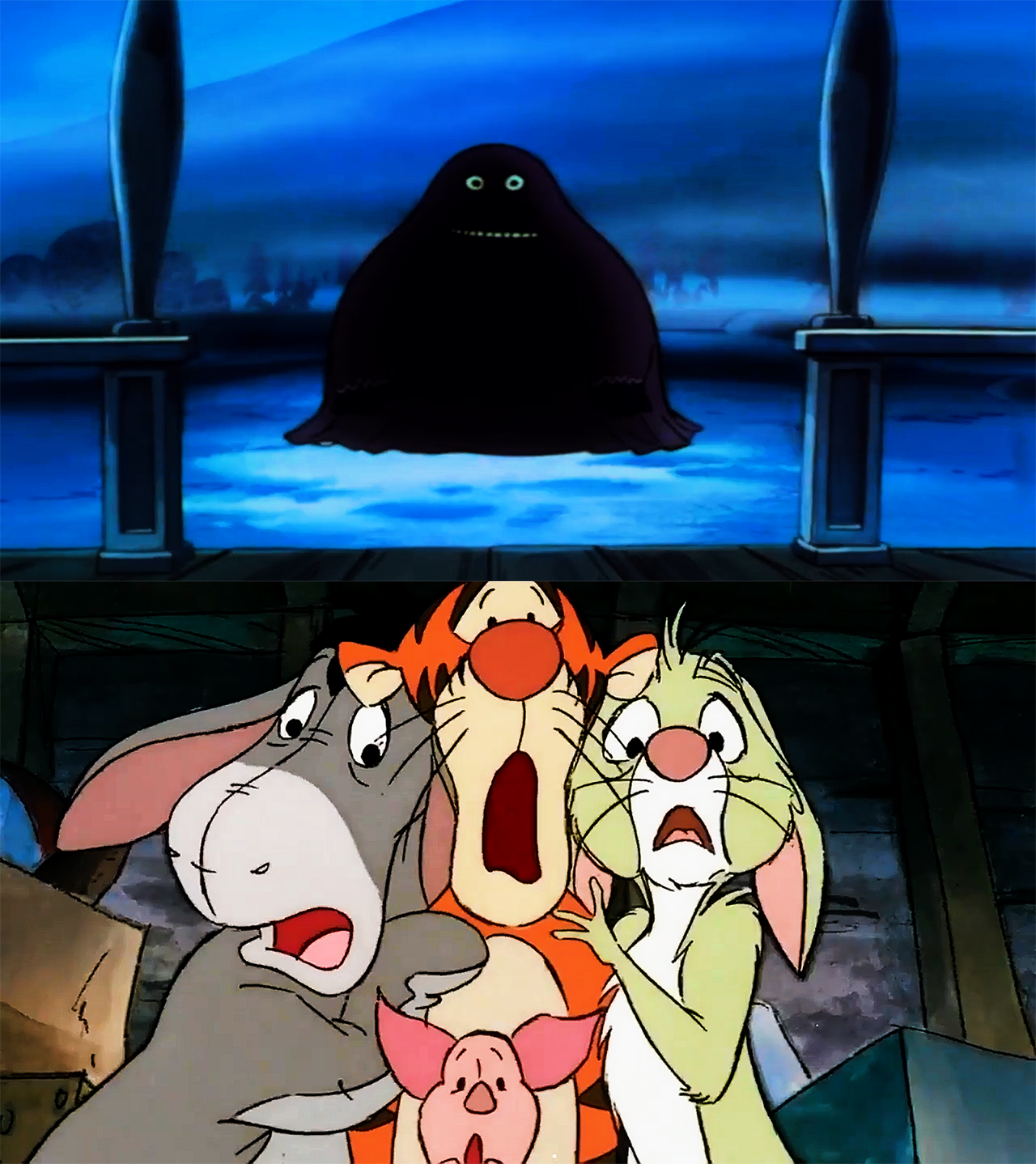 Pooh Rabbit Scared Pooh's Friends Scared Of The Groke by Niklasm15 on DeviantArt