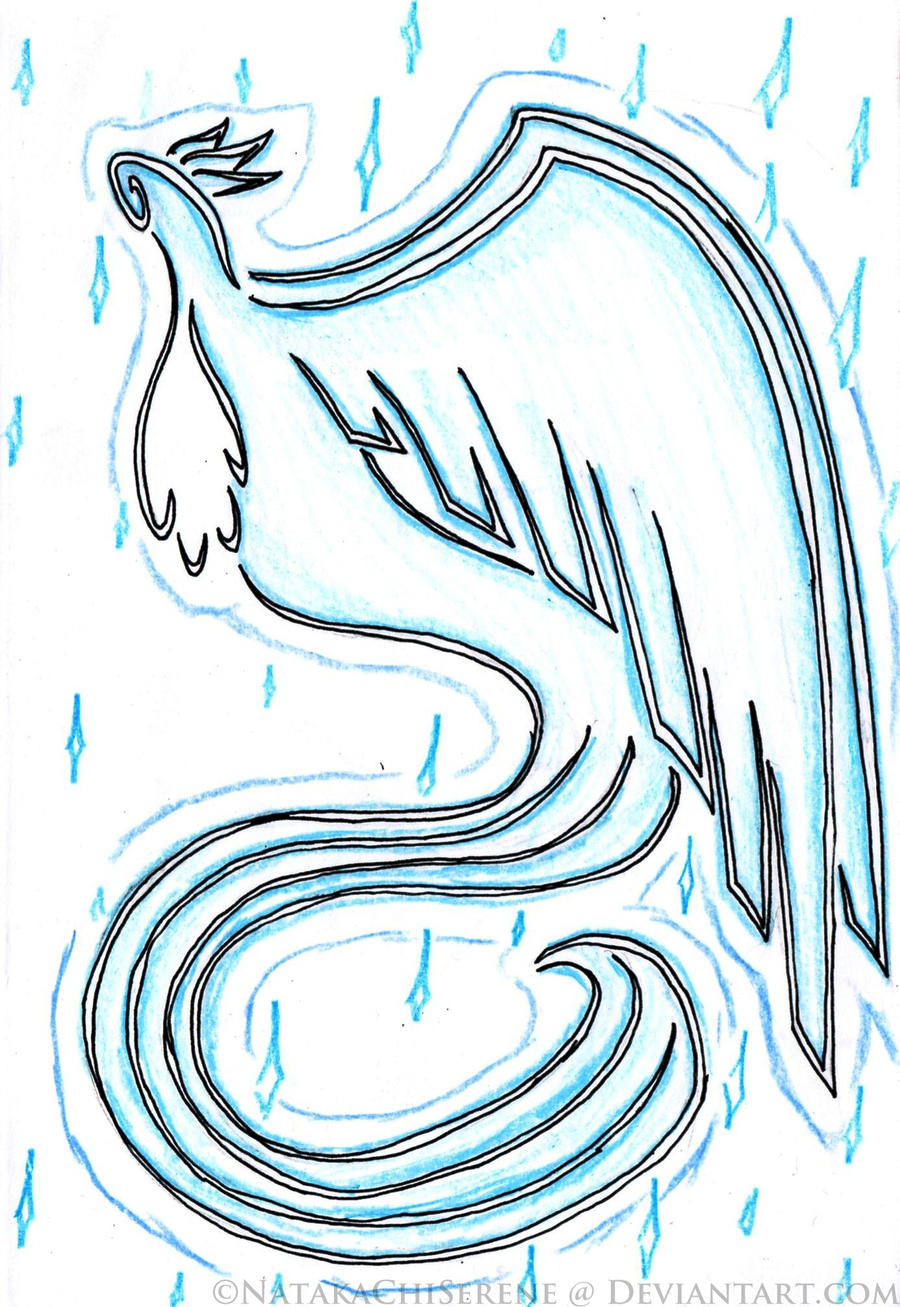 Articuno Stencil Design