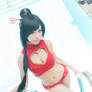 Pool Party Heartseeker Akali by Miyuki Cosplay