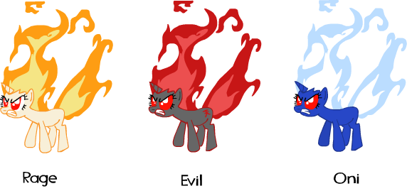 MLP Twilight Rage Forms by zxnes on DeviantArt