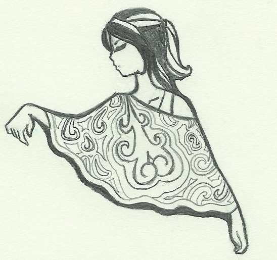 Sketch - Shawl By Tsukusheep On Deviantart