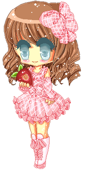 Little Pink Chibi Pixel