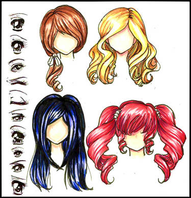 Druid hair reference  Anime curly hair, Curly hair drawing, Curly hair  cartoon