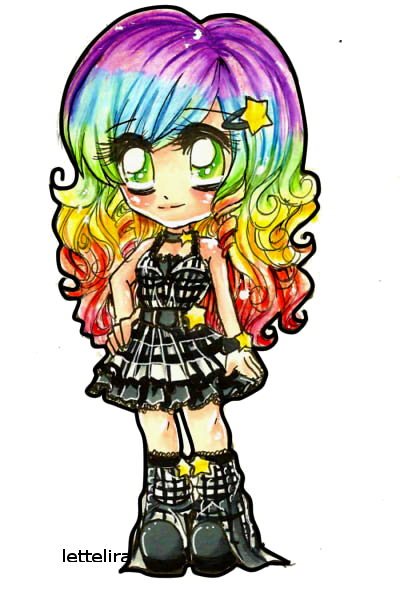 Chibi Rainbow Ducky By Lettelira On Deviantart