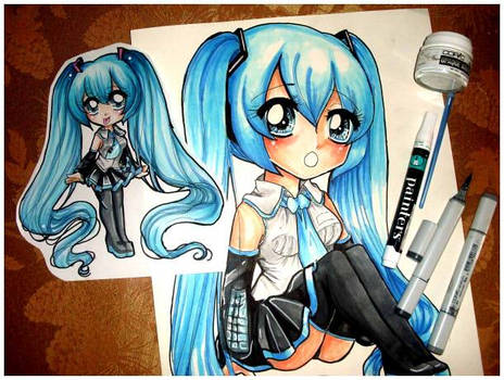 Miku Chibi Poster