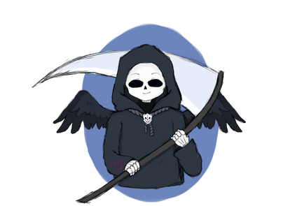 MMD] Male Reaper sans by VOCALOIDDOS on DeviantArt