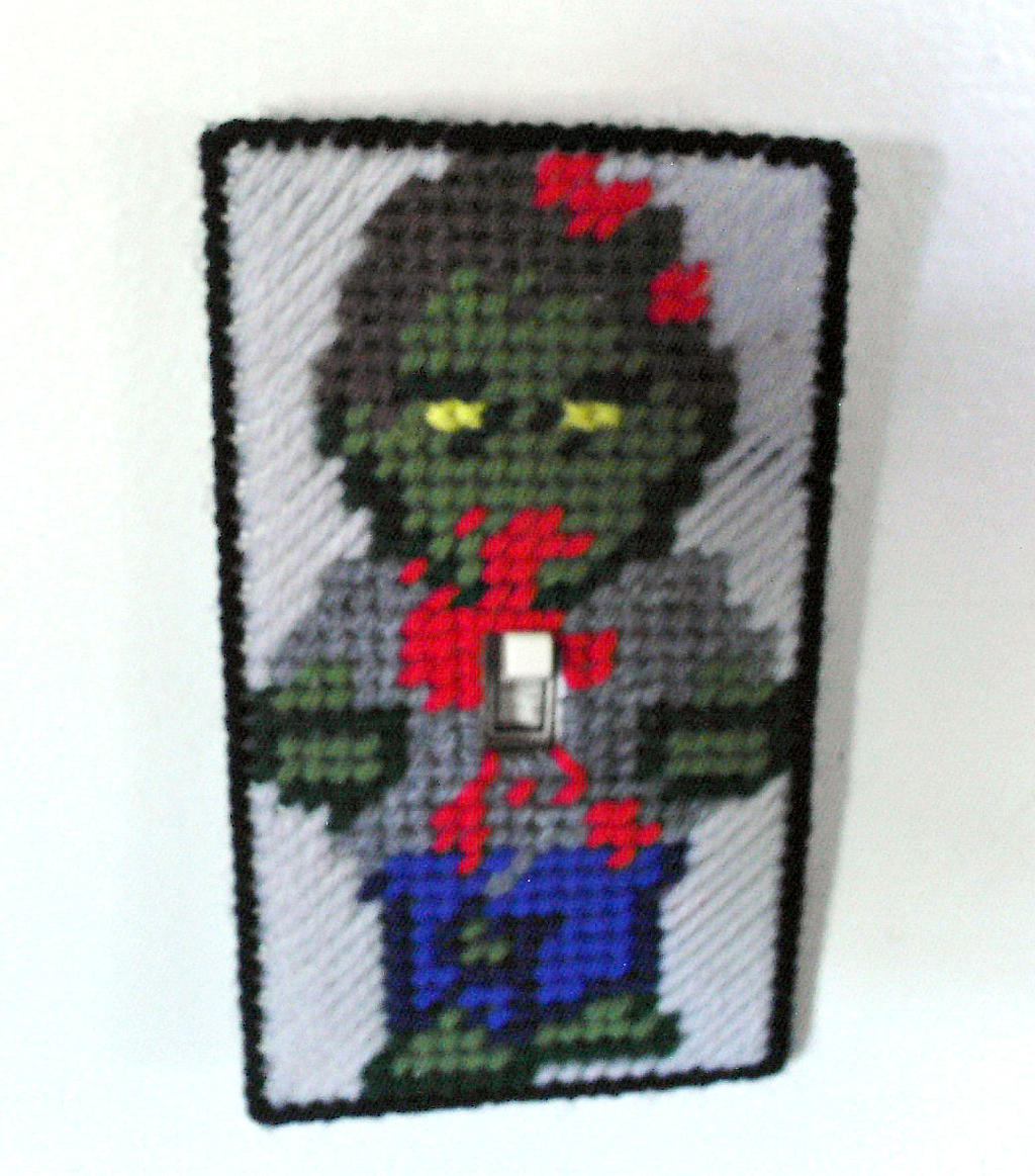 Zombie Light Switch Cover