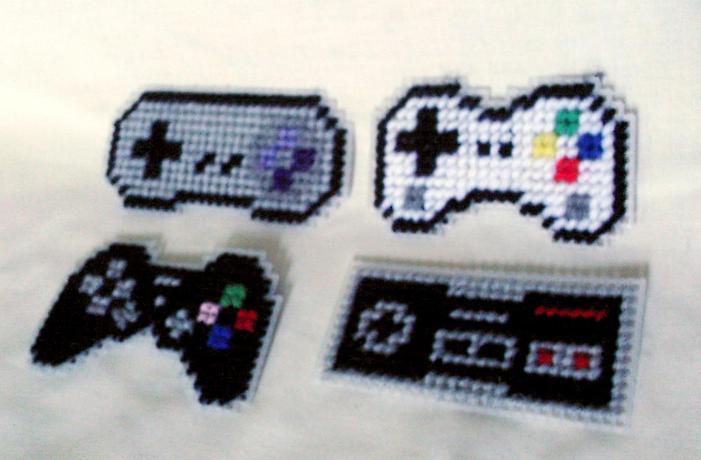 Plastic Canvas Gamer Collection by agorby00 on DeviantArt