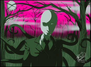 SlenderMan - 4 Colours Challenge