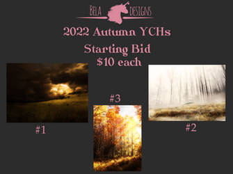 Autumn YCHs -Auction [1/3 OPEN]