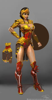 Wonder Woman regime costume