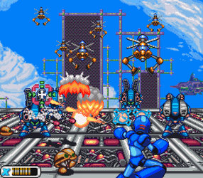 Mega Man X Shooting Mission (Airport Stage)