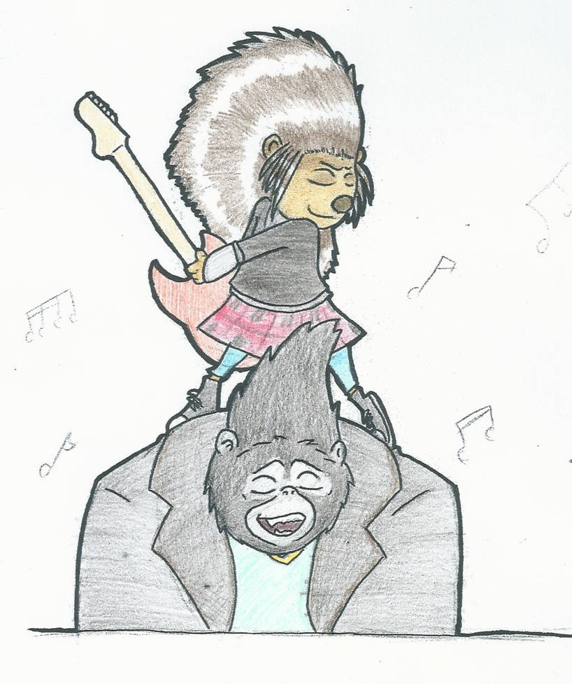 Ash and Johnny Colour by BeenFlower on DeviantArt