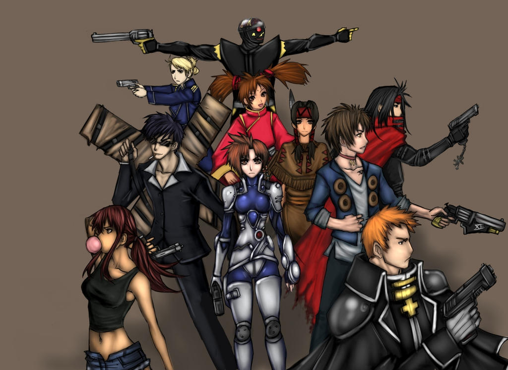 Gun Commission by buuzen on DeviantArt