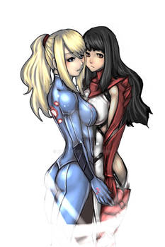 zero suit samus and hibana