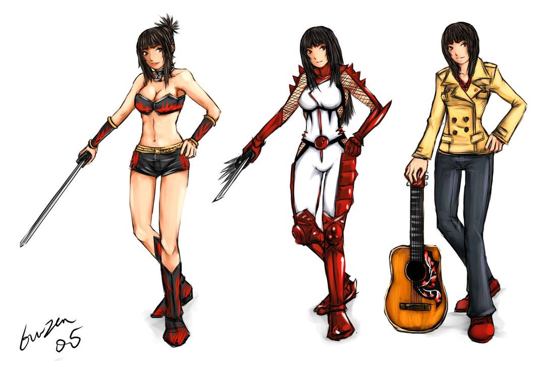 nightshade Hibana outfits by buuzen on DeviantArt