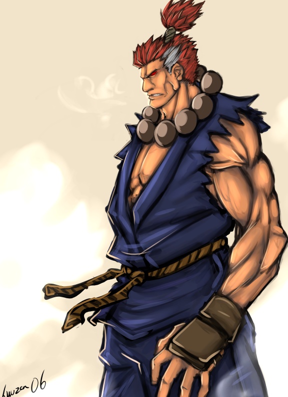 Akuma (Super Street Fighter II Turbo X) by SoulStryder210 on DeviantArt