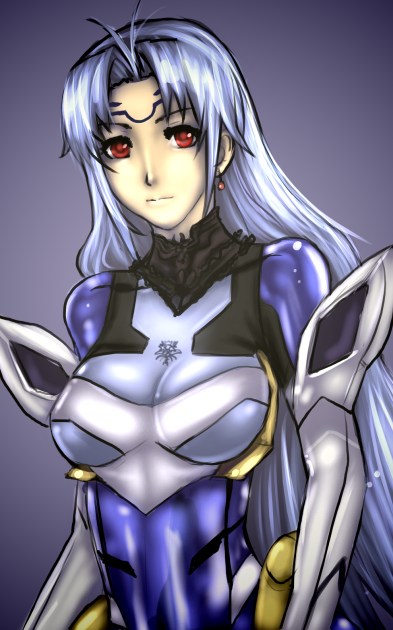 KOS-MOS Backside Art - Xenosaga Episode II Art Gallery