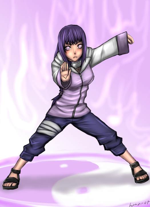 Naruto - Hinata pose