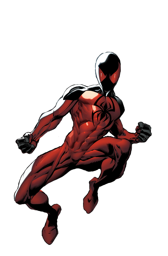 Scarlet Spider de Mark Bagley Variant PNG by TheSuperiorXaviruiz on