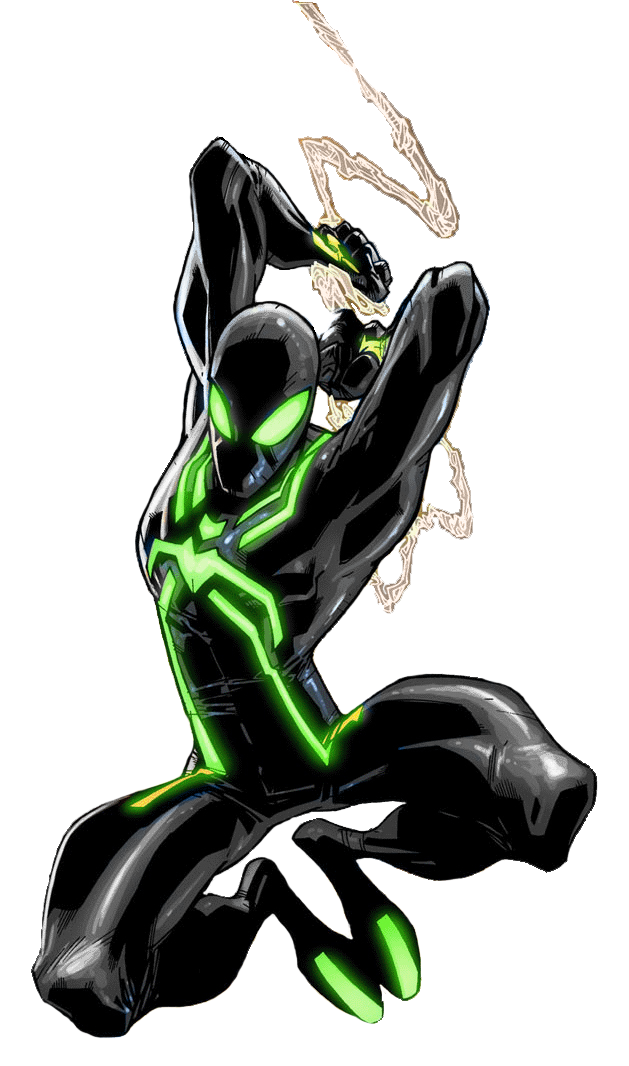 insulto Perfecto amenaza Spider-Man Neon Green! Png by XavoDraw on DeviantArt