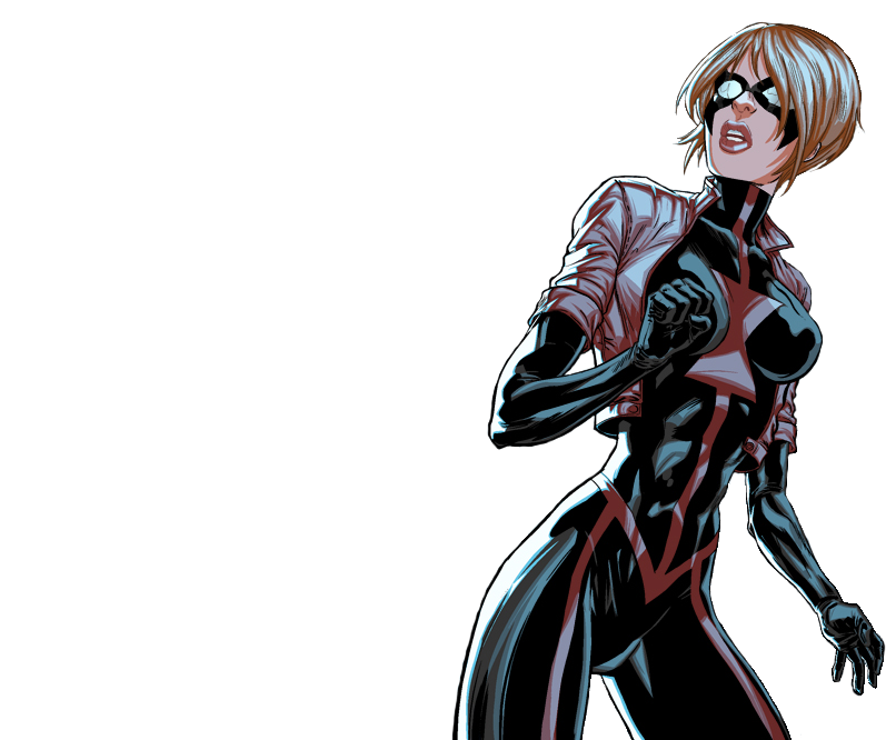 Black Widow (Ultimate Spider-Woman) PNG