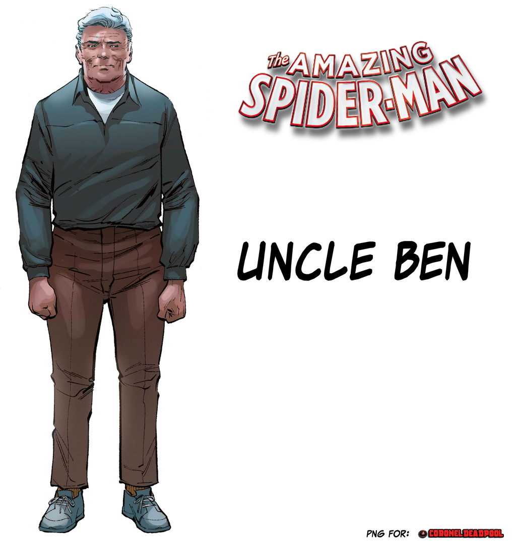 Uncle Ben (png) by XavoDraw on DeviantArt