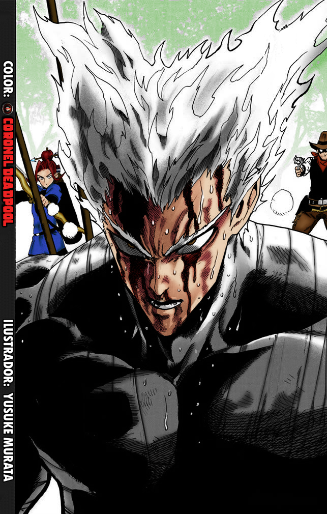 Garou Manga Render 2 - REMASTER 4K by FlopperDesigns on DeviantArt