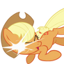 Applejack out of nowhere