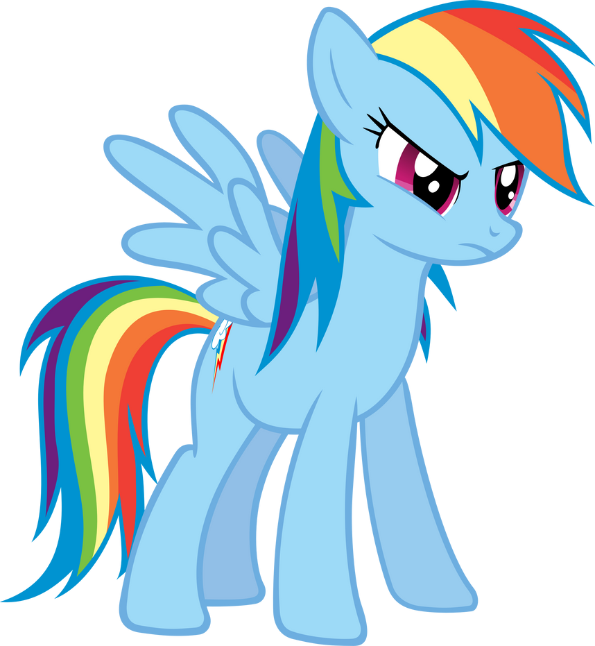 Rainbow Dash discussing Trixie by FabulousPony
