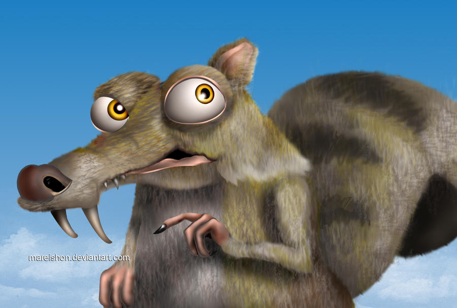 Scrat Inflatio Scrat by Mareishon on DeviantArt