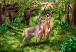 Bambi and Faline by Mareishon