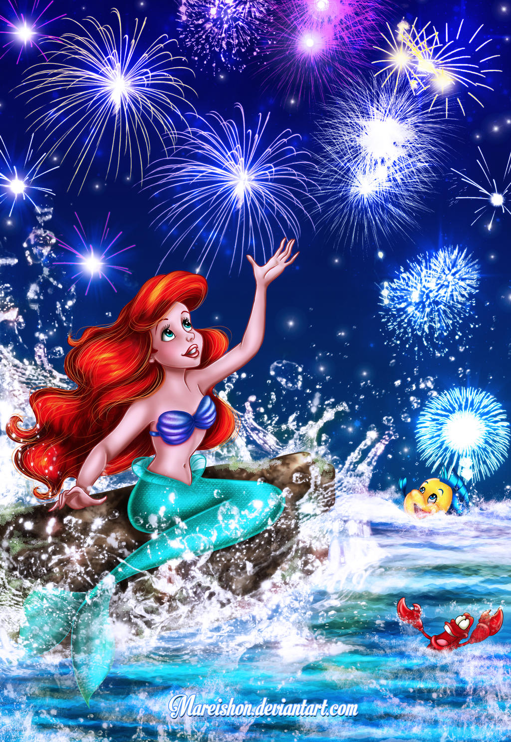 Fireworks Deviantart Fireworks by Mareishon on DeviantArt