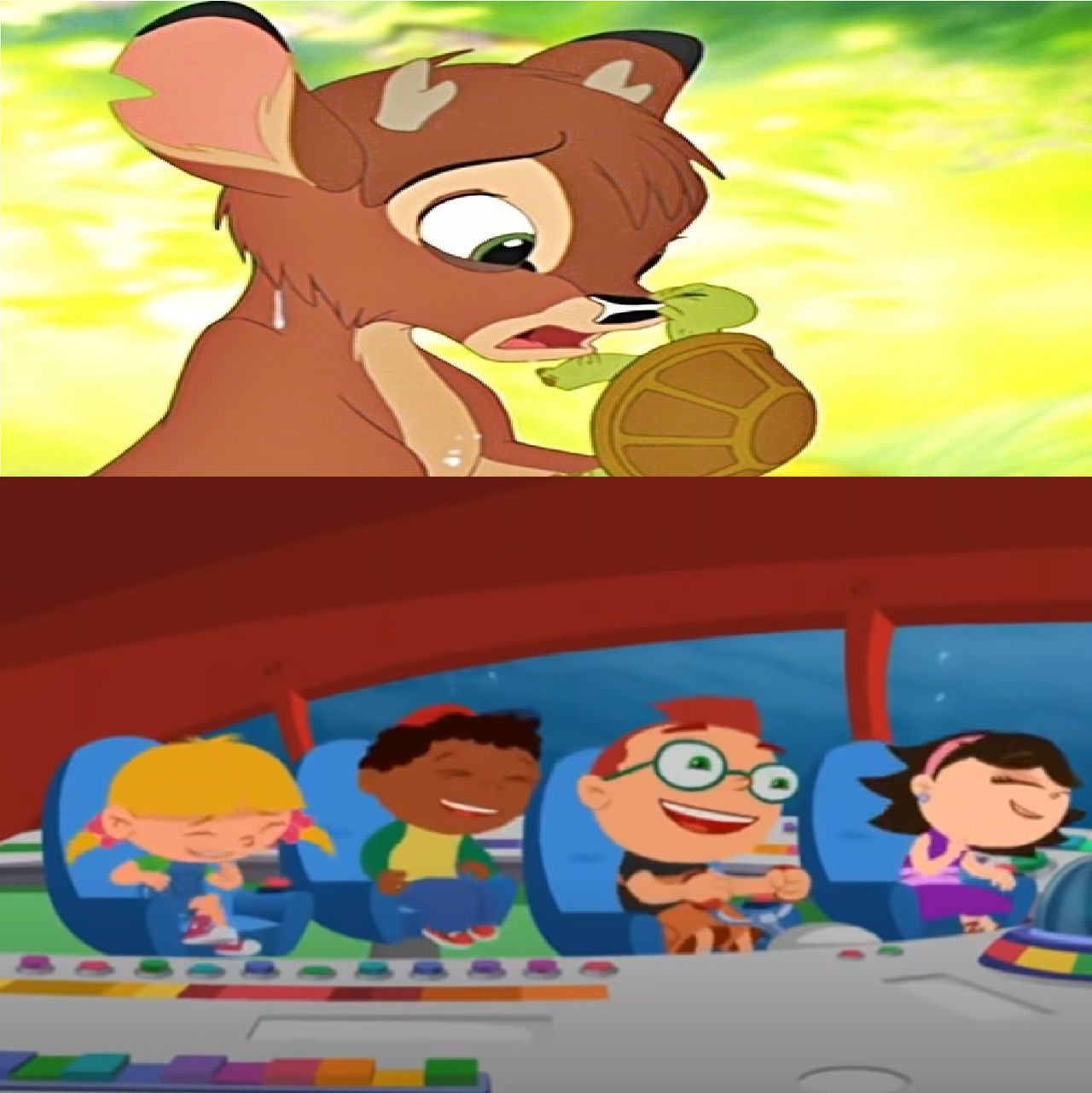 Little Einsteins Laughing at Ronno by Disneyponyfan on DeviantArt