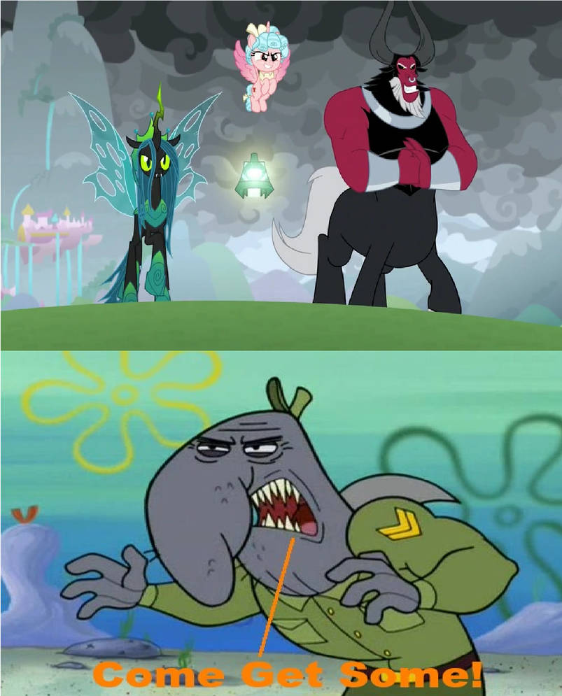 Sergeant Roderick Tells LoD To Come Get Some by Disneyponyfan on DeviantArt