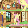 Fluttershy Escapes from What Blank Meme