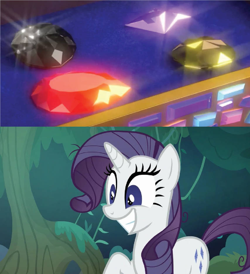 Mean Rarity Steals the VK Jewels by Disneyponyfan on DeviantArt