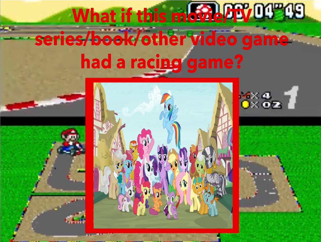 What if MLP FiM Had A Racing Game by Disneyponyfan on DeviantArt