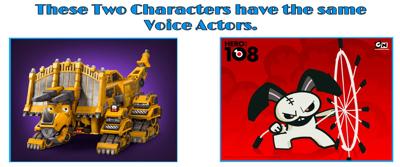 Same Voice Actors-Dozer and Jumpy by Disneyponyfan on DeviantArt