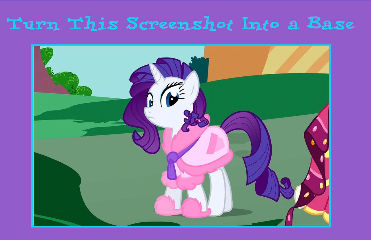 Turn Rarity and her Robe into a Base by Disneyponyfan on DeviantArt