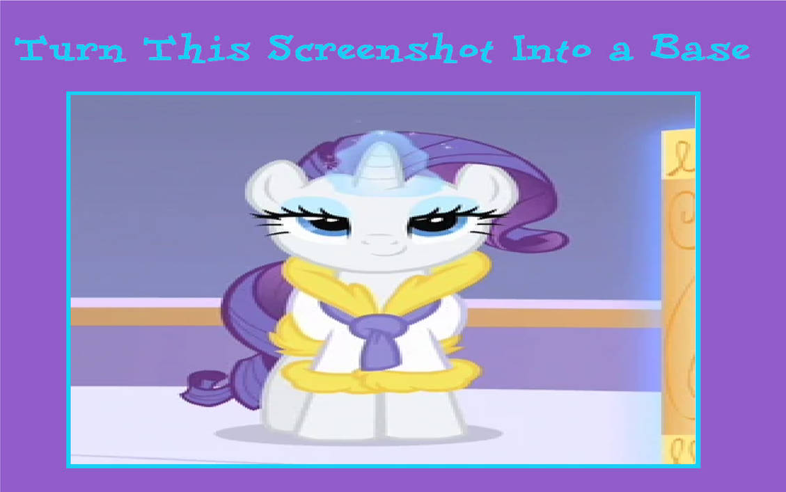 Turn Rarity with Spa Robe into a Base by Disneyponyfan on DeviantArt