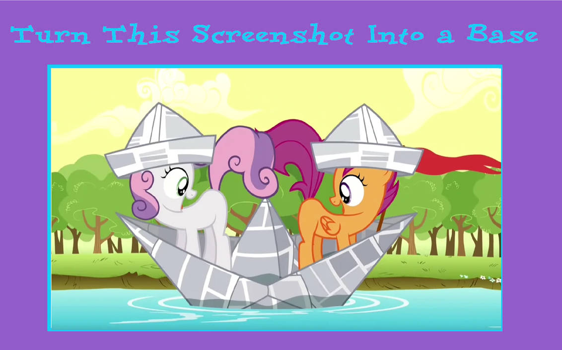 Turn Paper Boat into a Base by Disneyponyfan on DeviantArt