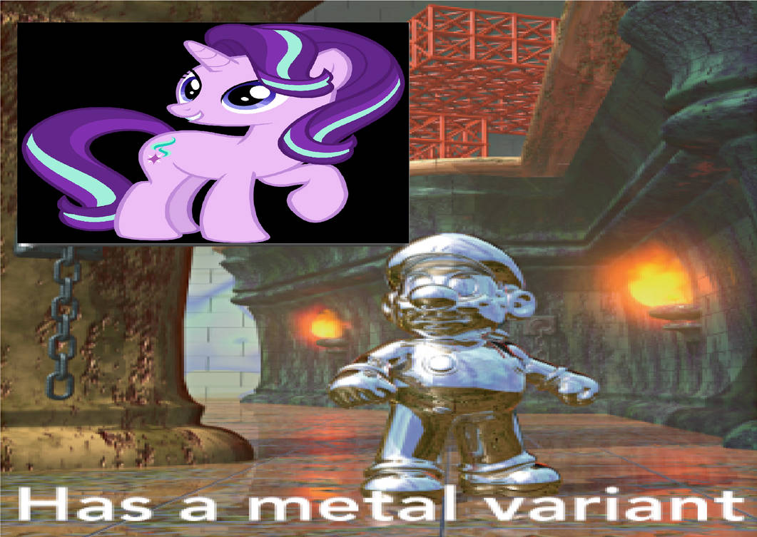 Starlight Glimmer has a Metal Variant by Disneyponyfan on DeviantArt